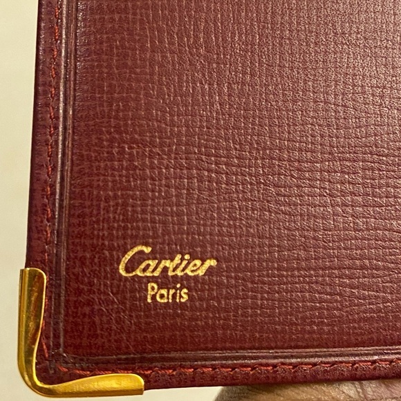 CARTIER Must de Cartier Leather Bifold Wallet, EUC - Picture 4 of 12